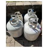 4 LP Tanks
