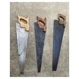 3 Handsaws