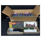 Box of Roundhouse HO Scale Trains
