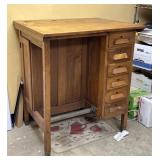 Antique Engineer Drafting Table