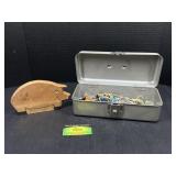 Nice Little Metal Case With Contents & More