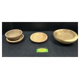 Wooden Bowls - turned by Mr. Black - unfinished