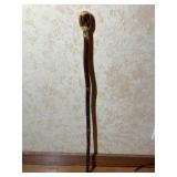 Wooden Handmade Cane 38"