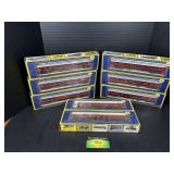 8 AHM HO Alton Limited Trains