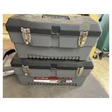 2 Stack-On Tool Boxes