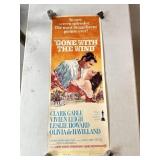 1968 Gone with the Wind Movie Poster