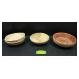 Wooden Bowls - turned by Mr. Black - unfinished