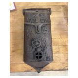 13" Standard No. 2 Cast Iron Mail Box