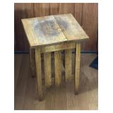 Wooden End Table