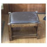 Wooden Footstool