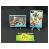 1977 Star Wars Cards - #3 & #2