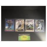 Four Paul Skenes baseball cards