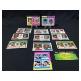 Various Allstar and League Leader Baseball cards