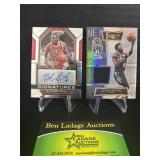 Kyrie Irving Relic & BJ Armstrong Auto
