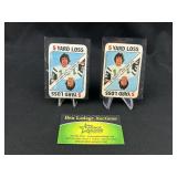 2 1971 Topps Game Inserts #3 Joe Namath