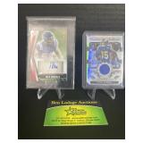 2022 Nic Broeker Auto & 2021 Tutu Atwell Relic