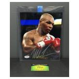 Signed Mike Tyson Picture - COA*
