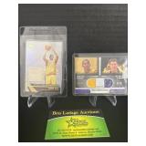 Brian Cook Relic (2), Luke Walton Relic Cards