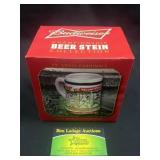 Budweiser championship beer stein