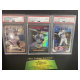 Three PSA Graded Cards
