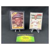 1966 Topps Lou Brock #125 & 1970 Topps Lou Brock