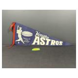 Vintage Houston Astros Pennant