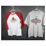 2 XL St. Louis Cardinals Shirts
