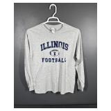 Illinois Fighting Illini Size Medium Gildan Long