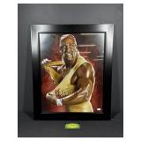 Hulk Hogan Signed Framed Picture - COA*