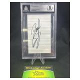 Beckett Authentic Auto Cut, Daryle Singletary