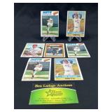 Tom Seaver Mets Topps 1972, 76, 77, 78 baseball