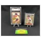 1962 Topps Whitney Ford #310 & 1967 Topps Whitney