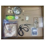 Necklaces, polishing cloth, and more