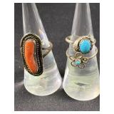 3 Stoned Rings