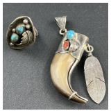 Homemade jewelry-possibly sterling