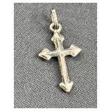 Sterling Silver cross charm