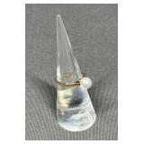 14K Ring - 2.44g - Size 5 1/2"