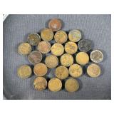 (23) Wheat Cents