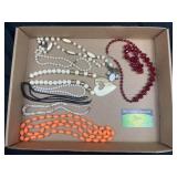 Beaded necklaces