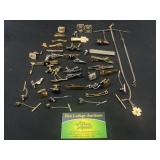 Tie clips, cufflinks, and more