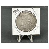1922 Peace Silver Dollar