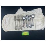 1847 Rogers bros silver plated flatware and more