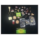 Pins, buttons, and more