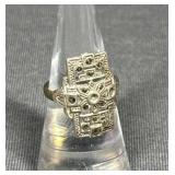 Sterling Silver Ring - 3.18g - Size 6 1/2