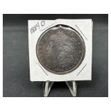 1884 O Morgan Silver Dollar