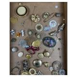 Vintage brooches, hat pins & more