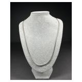 Chain Necklace marked 835 Silver