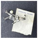 Sterling Silver Bowling Charm