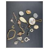 Gold tone Laurie bracelet & more
