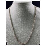 Sterling Silver Chain  -  11.74 g - 18 "